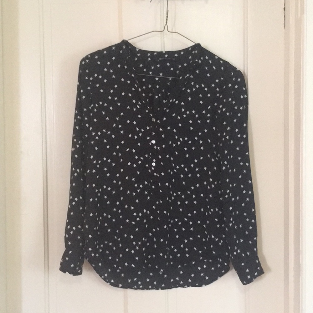 Starry long sleeve dress shirt
